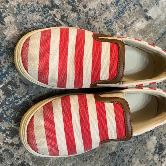 Kids Stripped Gucci Slip On - Picture 4 of 5
